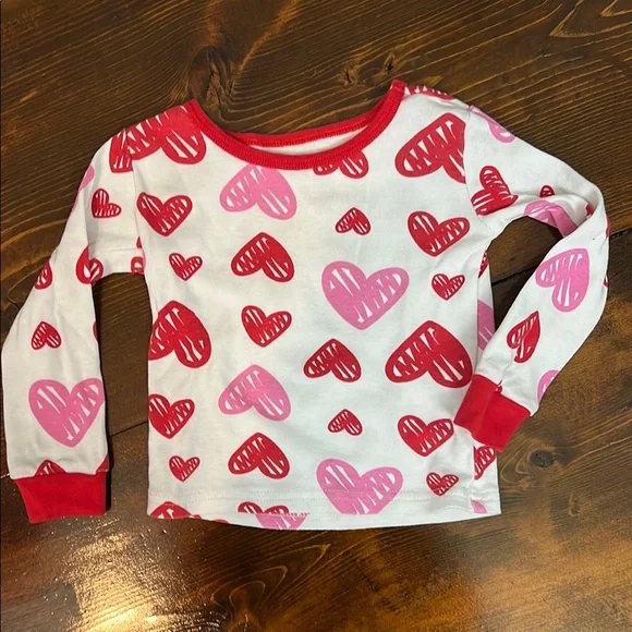 Floral and Heart Pajama Bundle - Baby girl Pajamas - Picture 5 of 7